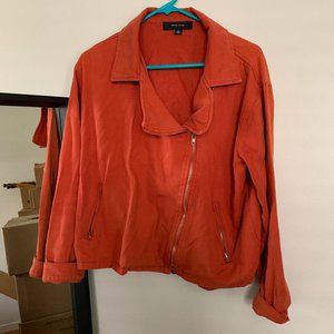 Light Zip-up Bomber Jacket